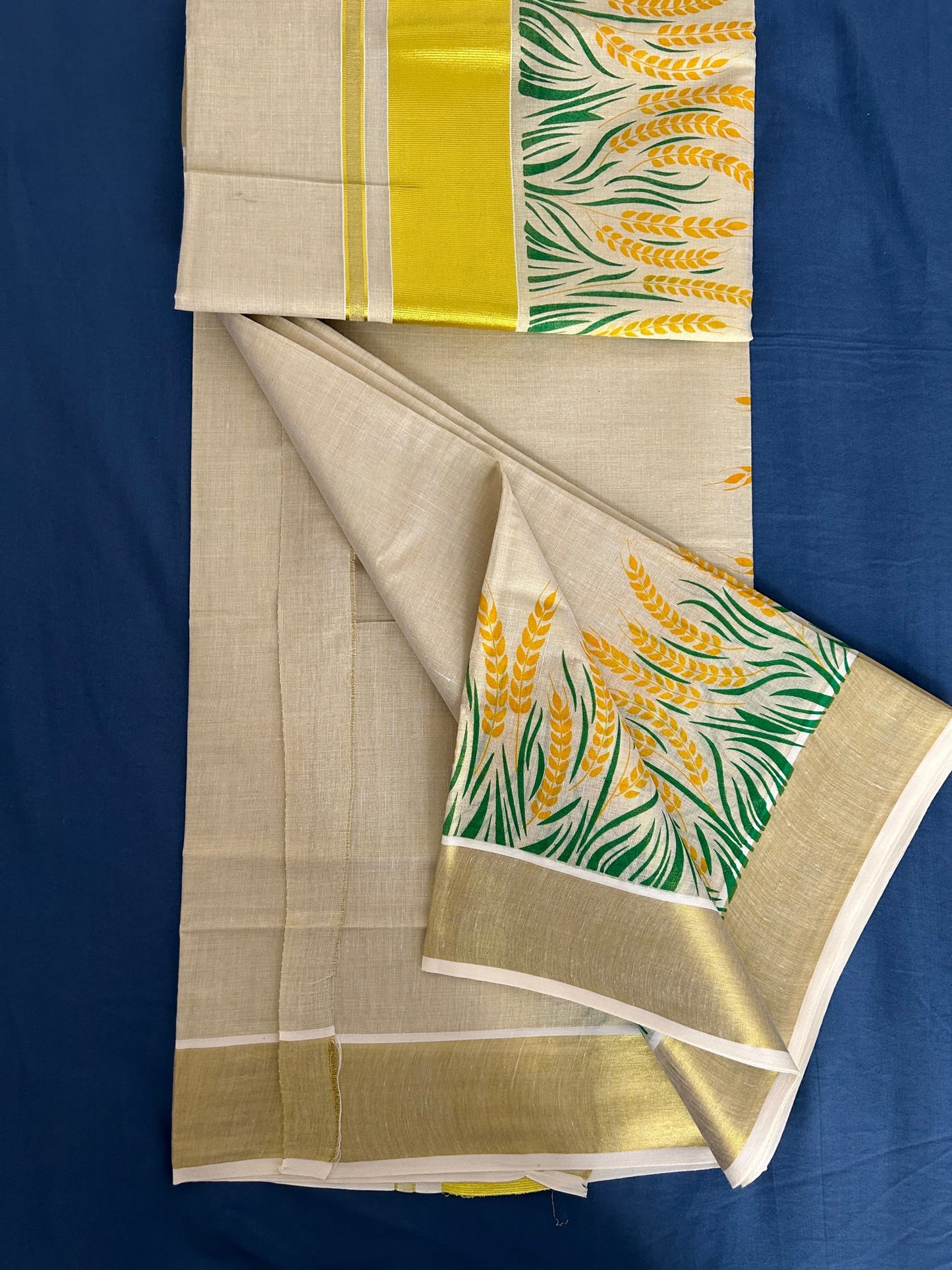 Nelkathir Printed Tissue cotton Saree