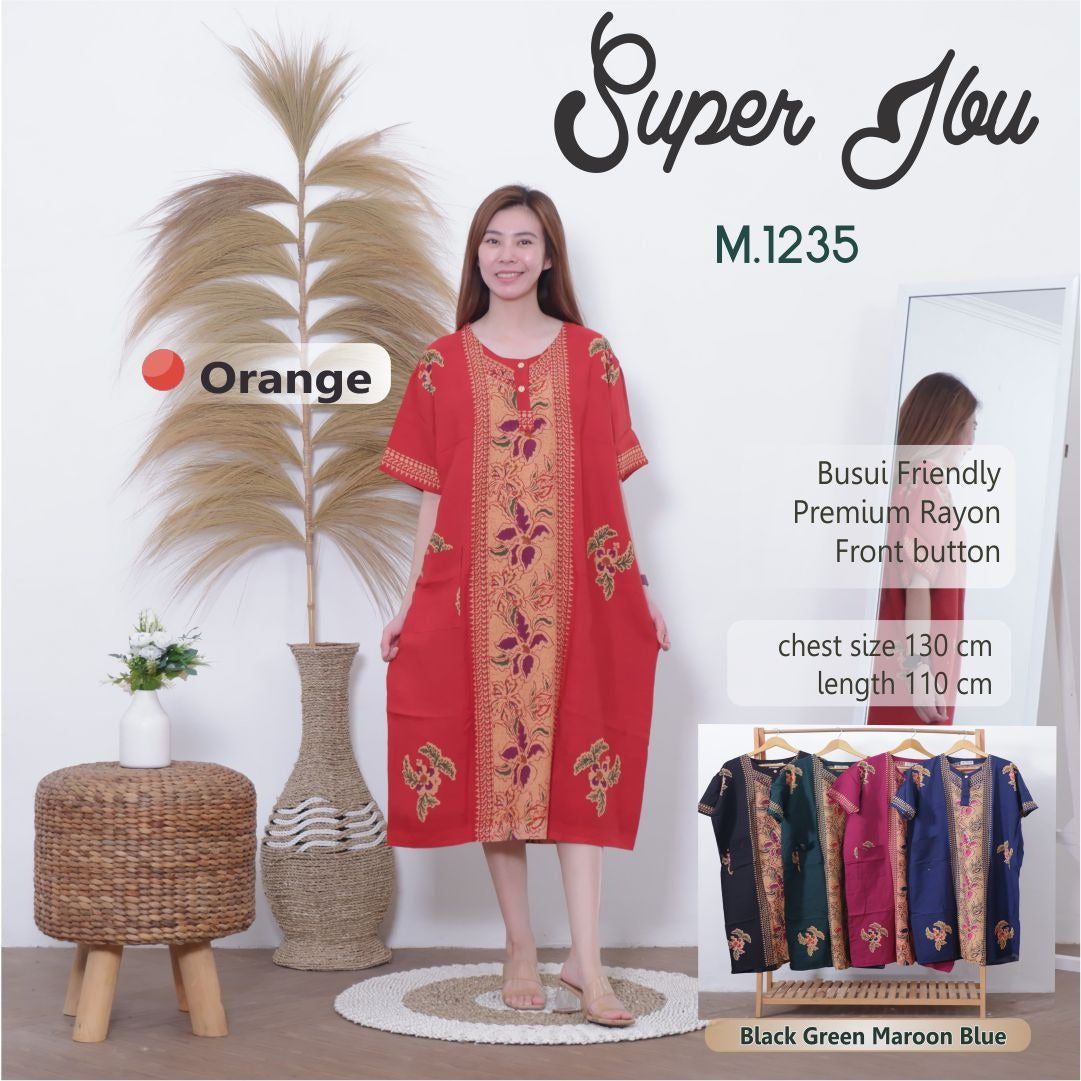 Rayon Printed Batik dress